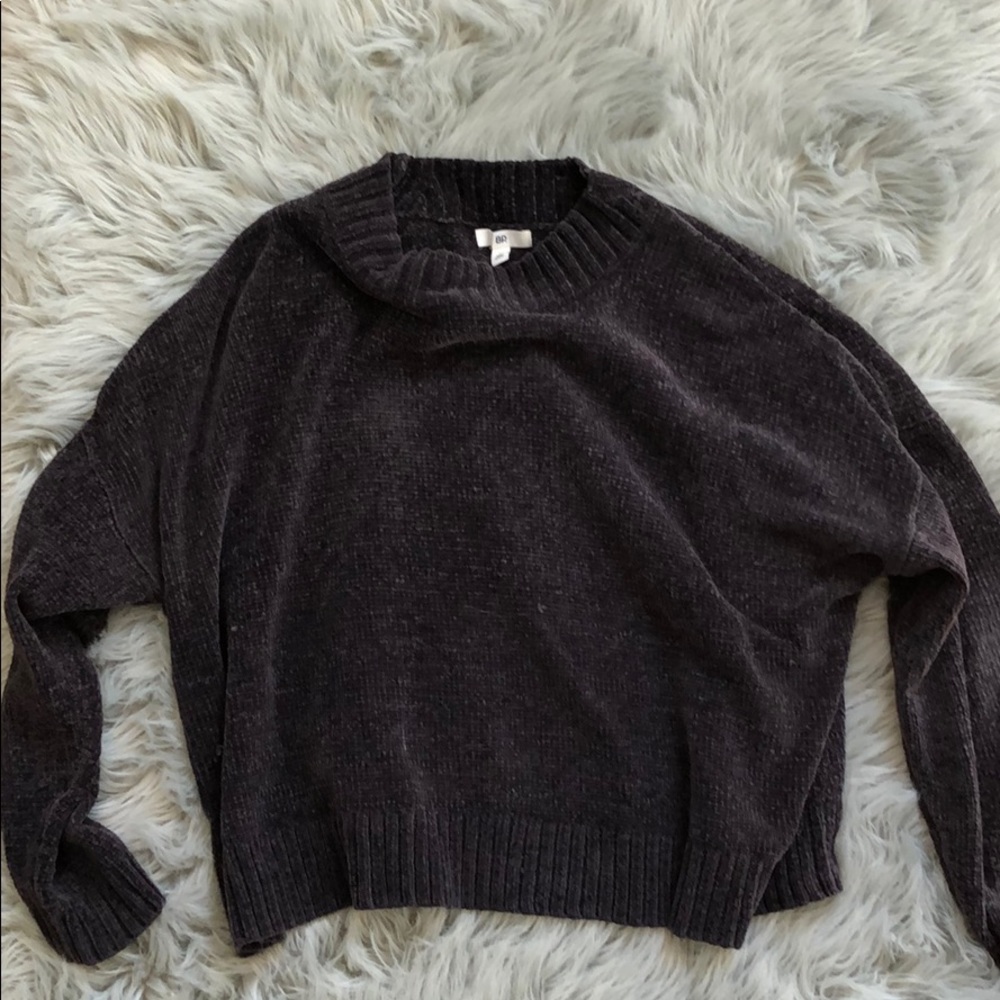Dark purple, super soft sweater